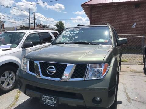 2005 Nissan Pathfinder for sale at Chambers Auto Sales LLC in Trenton NJ