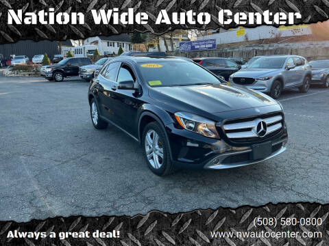 2015 Mercedes-Benz GLA for sale at Nation Wide Auto Center in Brockton MA