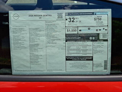 2026 Nissan Sentra SR