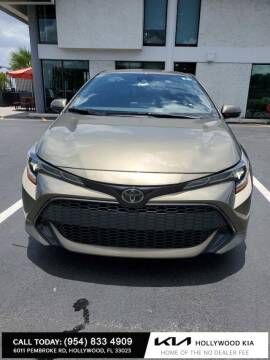 2020 Toyota Corolla Hatchback for sale at JumboAutoGroup.com in Hollywood FL