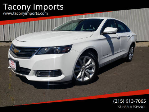 2017 Chevrolet Impala for sale at Tacony Imports in Philadelphia PA