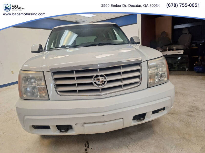 2002 Cadillac Escalade