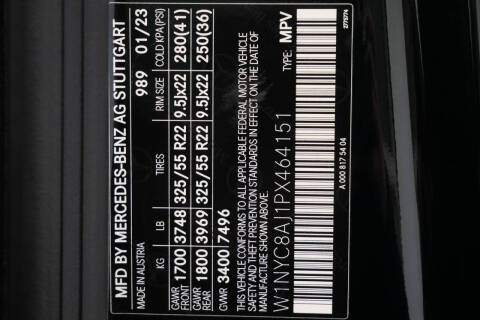 2023 Mercedes-Benz G-Class AMG G 63 4x4 Squared