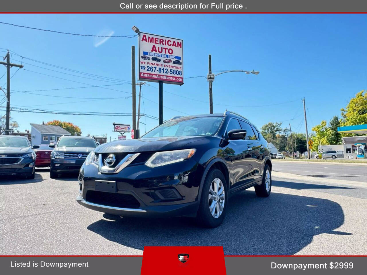 2015 Nissan Rogue for sale at American Auto Bristol Inc in Bristol, PA