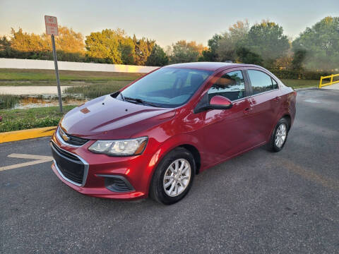 2017 Chevrolet Sonic for sale at Carcoin Auto Sales in Orlando FL