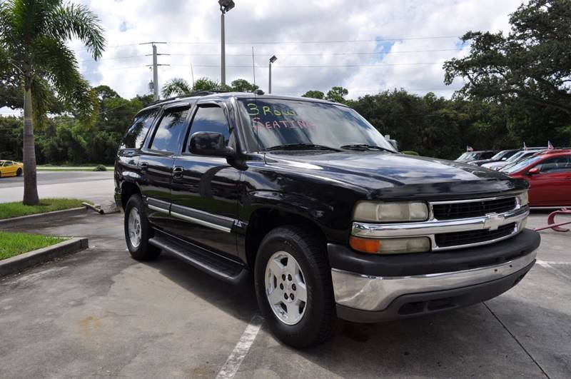 2004 Chevrolet Tahoe for sale at STEPANEK'S AUTO SALES & SERVICE INC. in Vero Beach FL