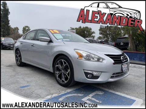 2014 Nissan Altima for sale at Alexander Auto Sales Inc in Whittier CA