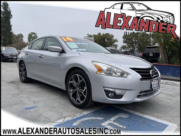 2014 Nissan Altima for sale at Alexander Auto Sales Inc in Whittier CA