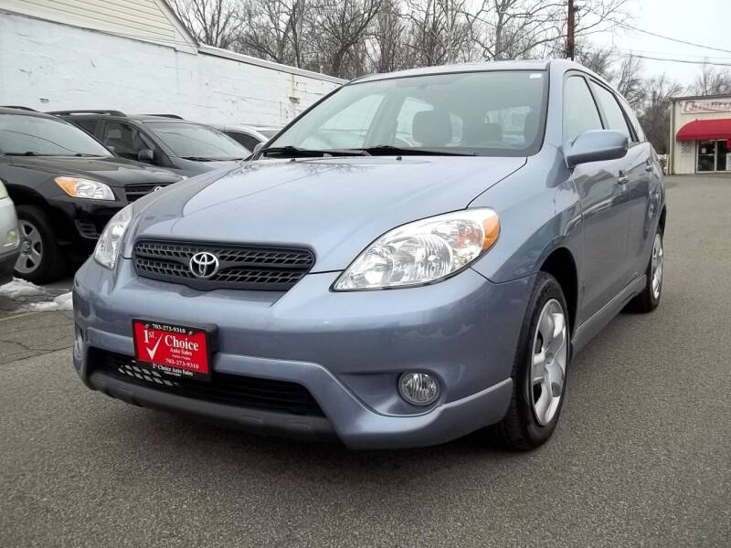 2006 Toyota Matrix for sale at 1st Choice Auto Sales in Fairfax VA