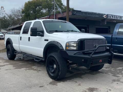 2006 Ford F-250 Super Duty for sale at Texas Luxury Auto in Houston TX