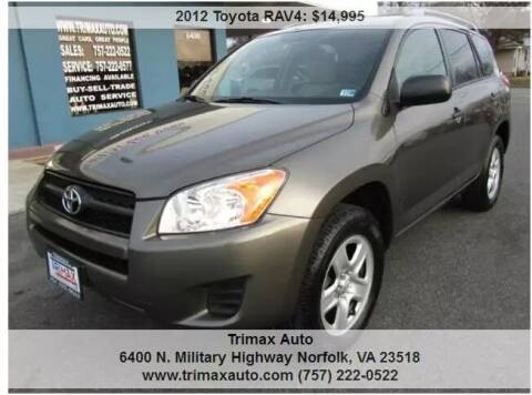 2012 Toyota RAV4 for sale at Trimax Auto Group in Norfolk VA