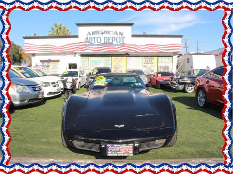 1979 Chevrolet Corvette for sale at American Auto Depot in Modesto CA