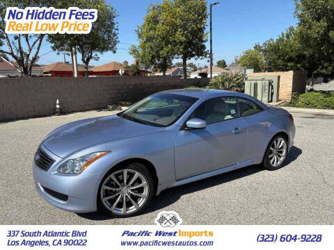 2009 Infiniti G37 Convertible