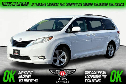 2013 Toyota Sienna for sale at Auto Express in El Cajon CA