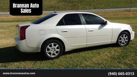 2006 Cadillac CTS for sale at Brannan Auto Sales in Gainesville TX