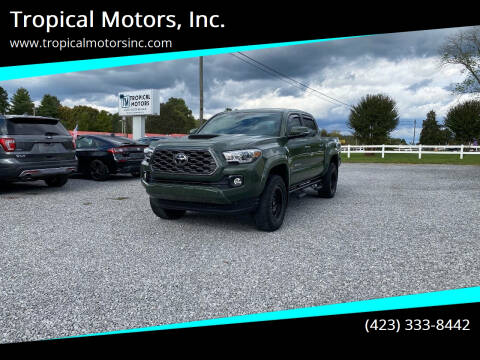 2021 Toyota Tacoma for sale at Tropical Motors, Inc. in Riceville TN