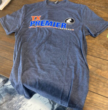 2024 Tx Premier Trailers Shirt Shirt for sale at TX PREMIER TRAILERS LLC - Merchandise in Flink TX
