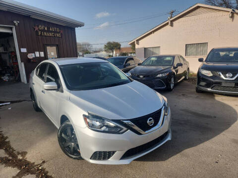 2019 Nissan Sentra for sale at DFW AUTO FINANCING LLC in Dallas TX