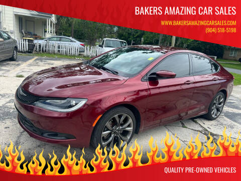 2015 Chrysler 200 for sale at Bakers Amazing Car Sales in Jacksonville FL