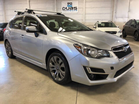 2016 Subaru Impreza for sale at DUBS AUTO LLC in Clearfield UT