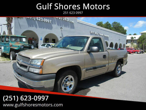 2004 Chevrolet Silverado 1500 for sale at Gulf Shores Motors in Gulf Shores AL