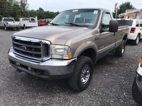 2003 Ford F-250 Super Duty for sale at Lavelle Motors in Lavelle PA