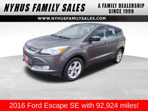 2016 Ford Escape for sale at Nyhus Family Sales in Perham MN