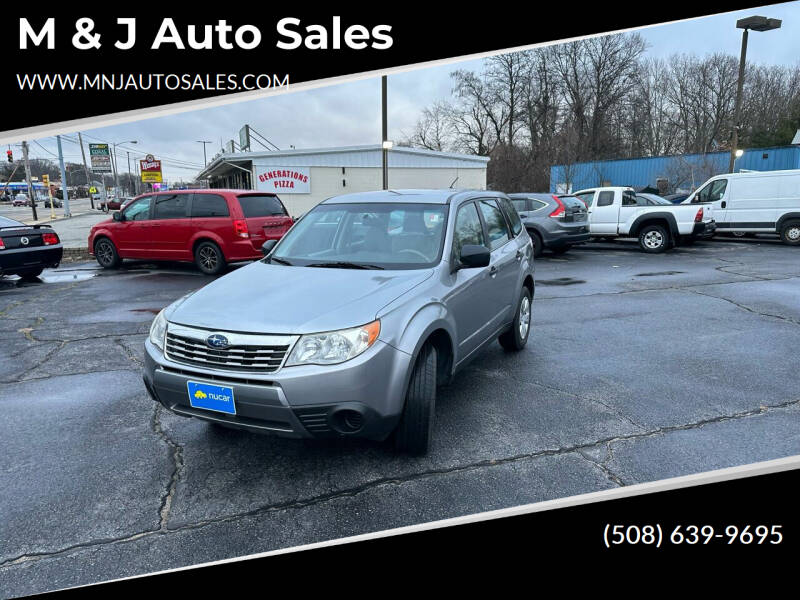 2009 Subaru Forester for sale at M & J Auto Sales in Attleboro MA