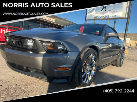 2011 Ford Mustang for sale at NORRIS AUTO SALES in Oklahoma City OK