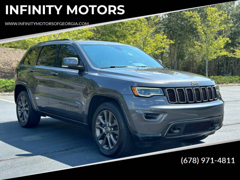 2016 Jeep Grand Cherokee for sale at INFINITY MOTORS in Gainesville GA