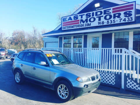 2005 BMW X3 for sale at EASTSIDE MOTORS in Tulsa OK