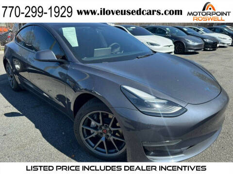 2023 Tesla Model 3 for sale at Motorpoint Roswell in Roswell GA