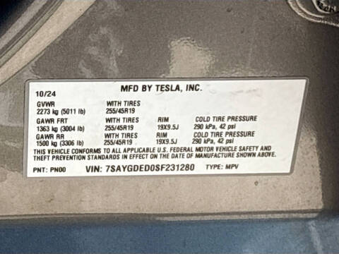 2025 Tesla Model Y Long Range