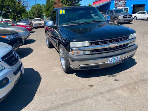 2001 Chevrolet Silverado 1500 for sale at Direct Auto Sales in Salem OR