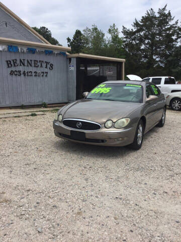 2006 Buick LaCrosse for sale at Bennett Etc. in Richburg SC