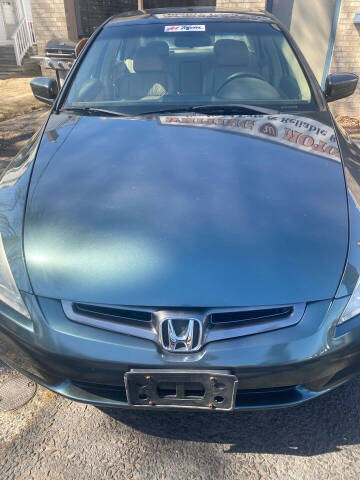 2004 Honda Accord for sale at Route 10 Motors LLC in Plainville CT