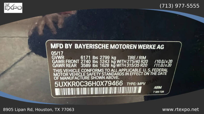 2017 BMW X5 xDrive35i