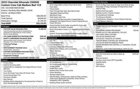 2022 Chevrolet Silverado 2500HD