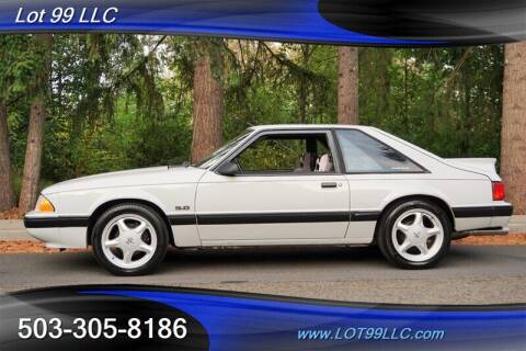 1987 Ford Mustang for sale at LOT 99 LLC in Milwaukie OR