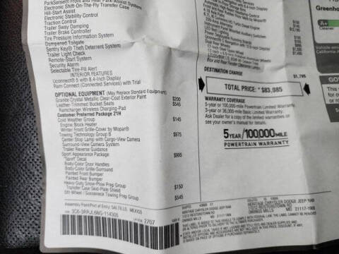 2022 RAM 3500 Laramie