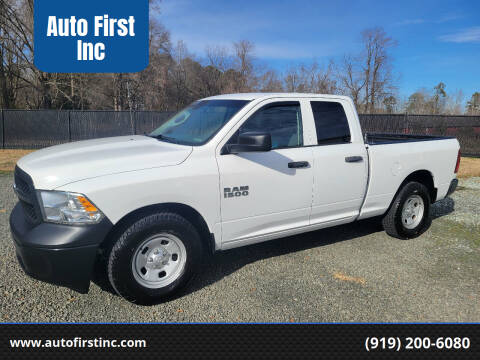 2017 RAM 1500 for sale at Auto First Inc in Durham NC