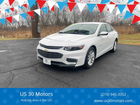 2018 Chevrolet Malibu for sale at US 30 Motors in Crown Point IN