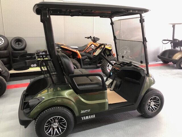 2018 Yamaha QuiteTech Gas Golf Car - Green