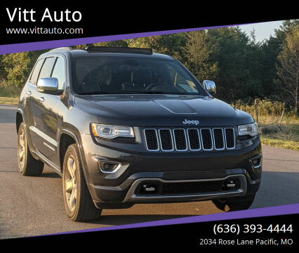 2015 Jeep Grand Cherokee for sale at Vitt Auto in Pacific MO