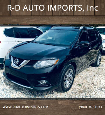 2015 Nissan Rogue for sale at R-D AUTO IMPORTS, Inc in Charlotte NC