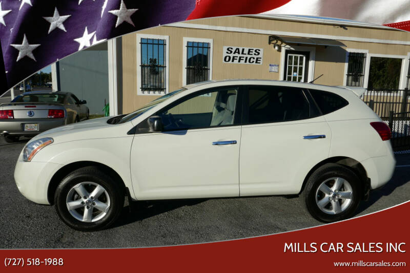 2010 Nissan Rogue for sale at MILLS CAR SALES INC in Clearwater FL