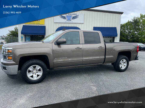 2015 Chevrolet Silverado 1500 for sale at Larry Whicker Motors in Kernersville NC