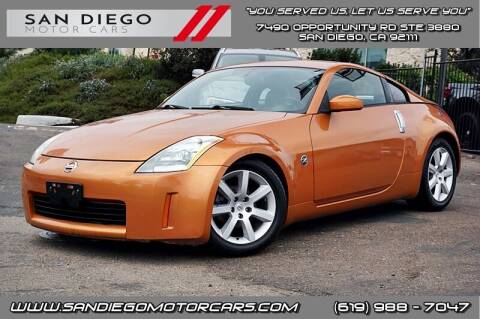 2003 Nissan 350Z for sale at San Diego Motor Cars LLC in Spring Valley CA
