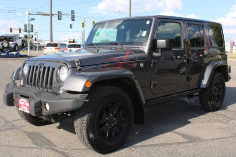2016 Jeep Wrangler Unlimited for sale at Jennifer's Auto Sales in Spokane Valley WA