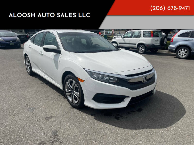 2017 Honda Civic for sale at Aloosh Auto Sales LLC in Auburn WA